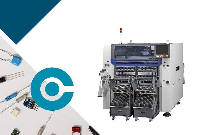 YAMAHA Pick & place SMT line-up with Pick & Place mounting modular machinery from YAMAHA SMT